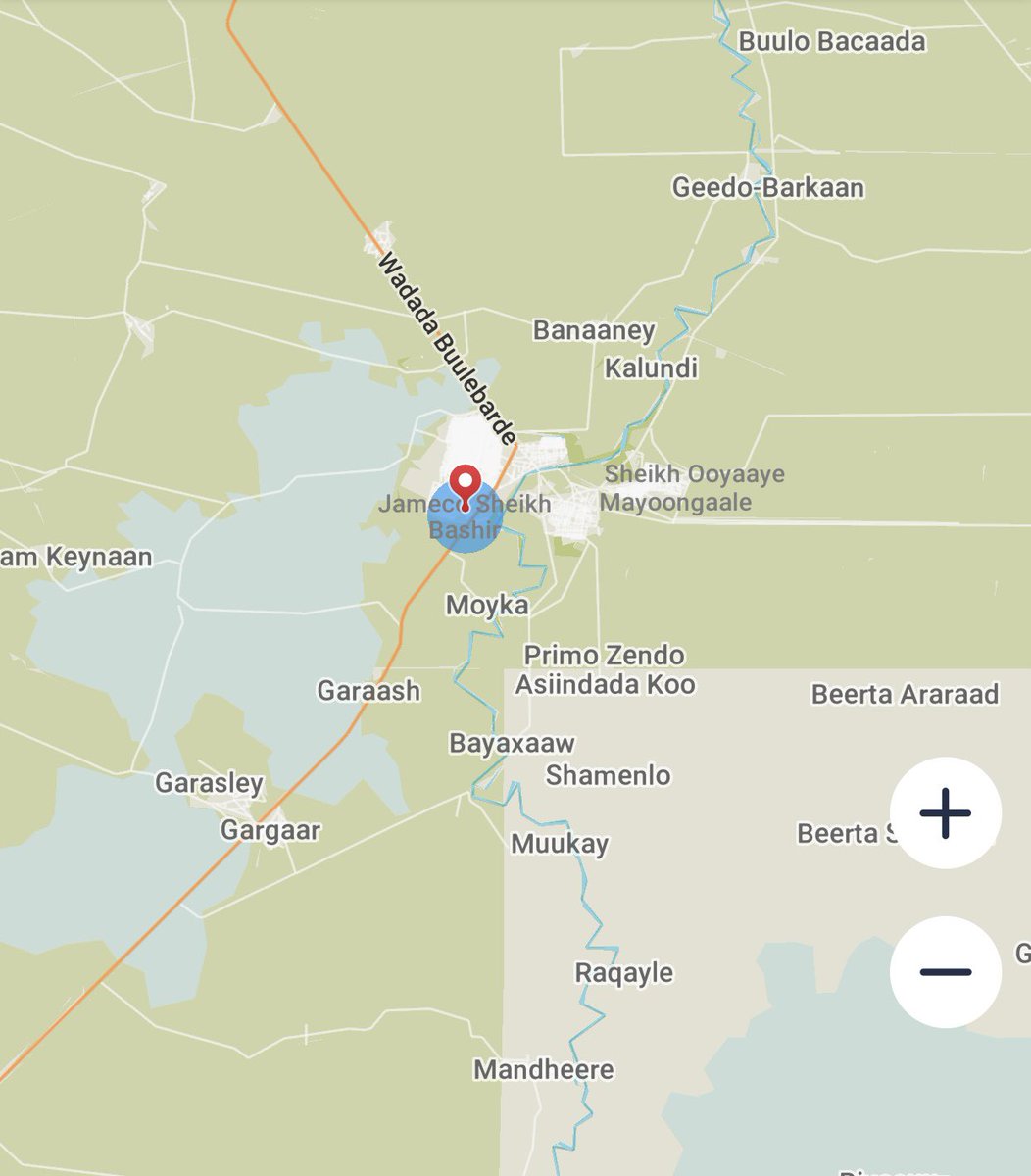 Reports of a roadside explosion in Horseed neighbourhood of Jowhar town a short while ago. The explosion reportedly targeted a pickup truck belonging to Lower Shabelle Governor Ahmed Meyre Majaraan who was not in the vehicle at the time. No casualties reported as of now