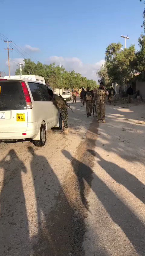 Video from Bosaso as some of the troops in the frontline are reportedly being separated