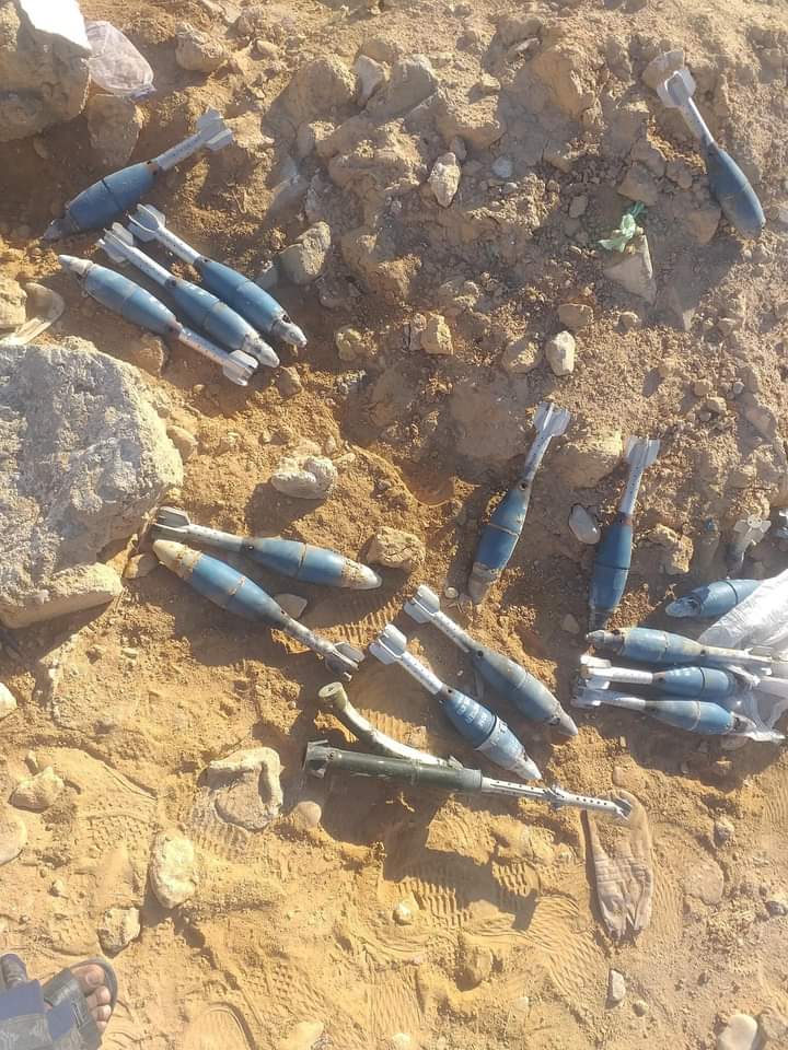 Bomb squad needed to be called out in Bosaso town to remove unexploded ordinances from this week's fighting