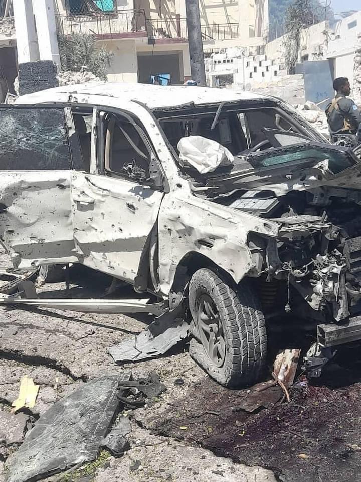 8 people killed and several others injured in a car bomb explosion targeting a UN convoy on 21st October road north of Somalia's Aden Abdulle International Airport next to Afisyoni that houses UN staffers.Al- Shabaab has claimed responsibility for the attack