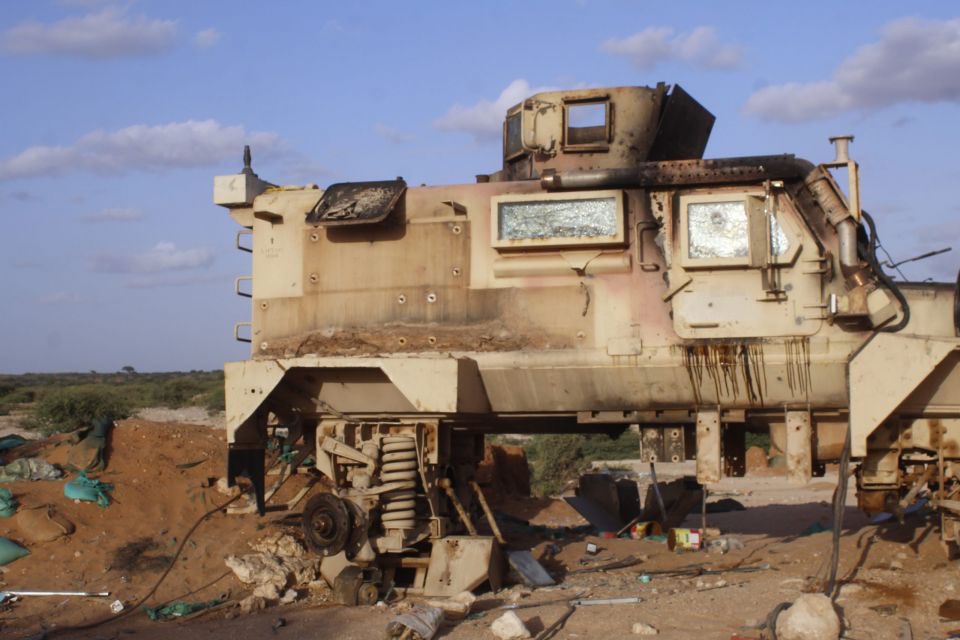 More Al-Shabaab pictures of the Burundian military base in El-Baraf