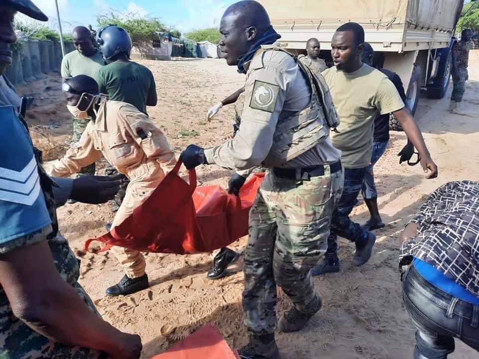 Somalia: A total of 11 people; The mayor of Marka town, his 2 bodyguards and a number of passersby were killed the AlShabaab suicide bombing on Wednesday morning