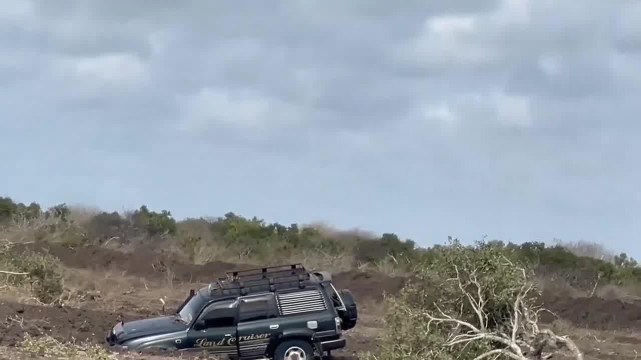 One of al-Shabaab’s suicide vehicles fell into a trench near a military base outside Mido village, early Monday. Security forces later blew it up in a controlled detonation.